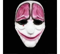 SAKEMA Payday 2 Mask, Dallas/Wolf/Chains/Hoxton Cosplay Mask Halloween Masquerade Party Prop 8.1 (Color : Hoxton)