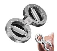 Saker Arm Strength Trainer - 360° Rotating Resistance, Boxing Forearm Trainer, Stainless Steel & Electroplated Finish, Easy to Clean, Available in 8 lbs & 12 lbs Resistance