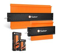 Saker Contour Gauge Profile Tool(12 cm+25 cm/5 inches+10 inches)-Adjustable Lock-Precisely Copy Irregular Shape Duplicator -Welding Woodworking Tracing - Must Have Tool for DIY Handyman