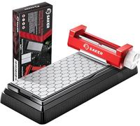 Saker Grinding Aid Chisel with Sharpening Stones, Chisel Sharpening Holder, Roll Sander for Whetstone Knife Hand Tool Accessories for Wood Chisel, Planer Knife, 1 Piece, 01-DE-GJ41458-X39819
