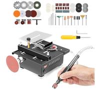 Saker Mini Multi-Functional Table Saw,Mini Table Saws for Crafts,Portable Minis Desktop Electric Saw for Plastic Acrylic Cutting,Accessories Attached for Cutting