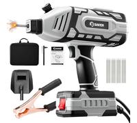 Saker Portable Electric Welding Machine,220V Portable Welder Handheld with IGBT Inverter 5 Variable Current Adjustment, ARC Welder Gun, Fits for 3/32''- 1/8''(2.5-3.2mm) Wire Rods