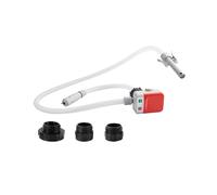Saker Sakerplus Automatic Fuel Transfer Pump with Auto-Stop, 3 Tank Adapter,9.08L per Min, Battery or USB Powered, 51" Hose,Fast and Safe Portable Gas Can Pump for Oil, Diesel,Gasoline.