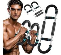 Saker Twister Arm Trainer, 66-110lb Adjustable Chest Exerciser for Men, Chest Workout Equipment for Home Use