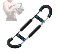 Saker Twister Arm Trainer - Adjustable Forearm Strengthener & Boxing Forearm Trainer for Men, Chest Exerciser for Muscle Building, Portable Power