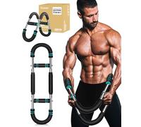 Saker Twister Arm Trainer, Adjustable Forearm Strengthener, Portable Spring Resistance for Home Fitness (20-60LB)