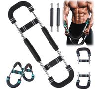 Saker Twister Arm Trainer, Power Twist Arm Trainer, Adjustable Twister Arm Chest Exerciser, Shoulder Muscle Training Fitness Equipment, for Home Gym, Travel or Outdoors