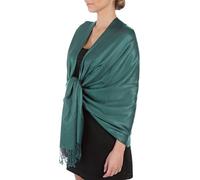 78" x 28" Silky Soft Solid Pashmina Feel Shawl/Wrap/Stole - Teal