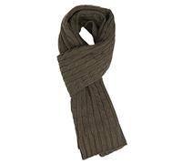 Sakkas SC1961 Ellington Unisex Knit Scarf - Cable Knit Olive