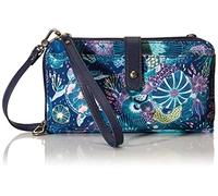 Sakroots Women's Artist Circle Large Smart Crossbody Smartphone, Royal Blue Seascape, One Size