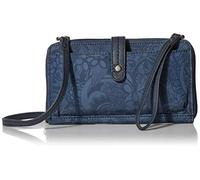 Sakroots Women's Eco-Twill Large Smartphone Crossbody Handbag, Indigo Spirit Desert, One Size
