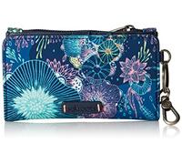 Sakroots Women's Eco-Twill Encino Essential Wallet, Royal Blue Seascape, One Size
