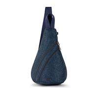 Sakroots Women's Go Sling Backpack in Nylon Eco Twill, Indigo Spirit Desert 2, One Size