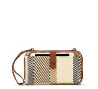 Sakroots Women's Large Smartphone Crossbody, Tobacco Batik Woven, One Size