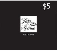 Saks Fifth Avenue $5 Gift Card US