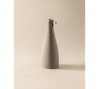 Saku Minimalist Design Bathroom Soap Dish Made of Acrylic and Glass. Countertop Soap Dispenser for Bathroom and Kitchen. Refillable 300 ml Accessory i Cosmic Grey One Size