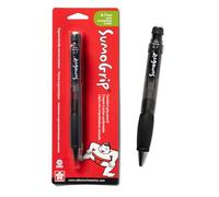 Sakura 50286 SumoGrip 0.7-mm Pencil with Eraser, Clear Gray