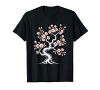 Sakura Bonsai Tree Japan Cherry Blossom Zen T-Shirt