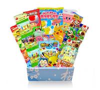 Sakura Box Japanese Character Snack Gift Box, 8 Piece Bundle, Assorted Flavors, Mario, Kirby, Pikmin, Pokemon