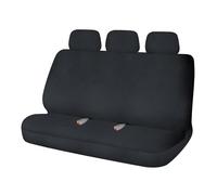 Car and Van Rear Seat Protector - 1 Waterproof Hard Wearing Cover in Black - Universal Easy Fit - Wipe Clean