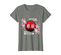 SAKURA CHERRY BLOSSOM IN SPRING, CITIES OF JAPAN, AOMORI T-Shirt