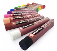 Sakura Cray-Pas Expressionist Oil Pastels - 10mm x 71mm - Pack of 12 - XLP12