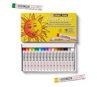 SAKURA Cray-Pas Junior Artist Oil Pastel Set - Soft Oil Pastels for Kids & Artists - 16 Colors