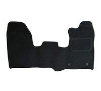 Sakura DD1027 Tailored Van Mat, Black with Carpet Heelpad - Black Trim