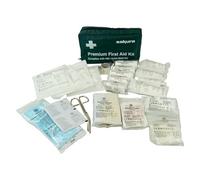 Sakura DIN First Aid Kit SS5418 - Zipped Bag, Comprehensive Kit Ideal for EU Travel - Meets EU Automotive Standards