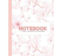 Sakura Dreams: Kawaii Composition Notebook: Pink Cherry Blossom Journal for Teen Girls | Wide Ruled 110 Pages