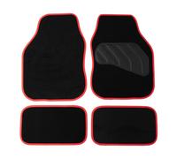 Sakura SS5466 Car Carpet Mats, Red, Pastel, Set of 4