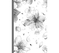 Sakura flowers and petals floating: Work Notebook, Funny Office Gift for Women, Coworker, Boss, Secret Santa Gag Gift (Blank Lined Journal)
