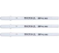 SAKURA Gelly Roll Medium Point Pen Open Stock-White - Pack of 3