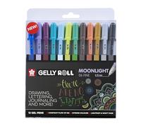 Sakura Gelly Roll Gel Pen Set Moonlight 06 - Set of 12 - Cosmos/Universe