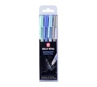 SAKURA Gelly Roll Moonlight Gel Pen Set Aurora | 4 Opaque Pastel Colours | Pens for Writing, Drawing, Journalling & Crafts