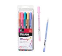 SAKURA Gelly Roll Moonlight Size 10 Gel Pens - Bold Point Ink Pen for Journaling, Art, or Drawing - Assorted Colored Ink - Bold Line - 25 Pack