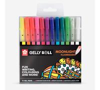 Sakura : Gelly Roll Pen : Moonlight Fluorescent Pens : Set of 12