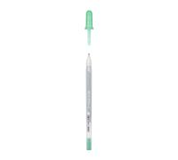 SAKURA Gelly Roll Silver Shadow Green Gel Pen - 0.7 mm Linewidth - Metallic Silver Ink with Vibrant Green Border - Smooth Writing for Invitations, Cards, and More