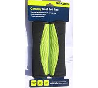Sakura Green Seat Belt Pads