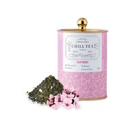 Sakura Green Tea by CHILL TEA Tokyo (100g Loose Leaf) - Cherry blossom tea, Japanese Tea, Loose Leaf, Flavoured Tea- Fruity Floral Flavour, Taste of Japan