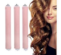 Sakura Heatless Curlers - 3 Pcs Hair Rollers for Long & All Hair Types, No Damage DIY Lazy Curlers