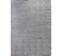 SAKURA In- & Outdoor 3D High & Low Pile Textured Area Rug Livabliss Grey 160cm x 220cm