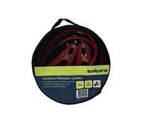 Sakura Insulated Booster Cables 200A 3M Clamps Jump Leads Car Start Van Emergency Amp