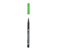 SAKURA Koi Colouring Brush Pen - Emerald Green - Flexible Brush Tip - Water-Based Ink - Ideal for Sketching and Illustrations