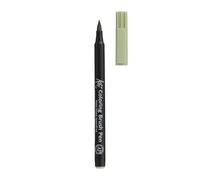 SAKURA Koi Colouring Brush Pen - Moss Green Pale - Flexible Brush Tip - Water-Based Ink for Blending & Watercolour Effects