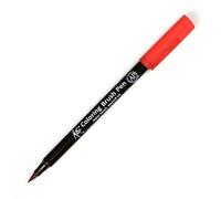 SAKURA Koi Colouring Brush Pen - Red - Flexible Tip - Water-Based Ink - Easy Blending - Vibrant Colour for Illustration & Journaling