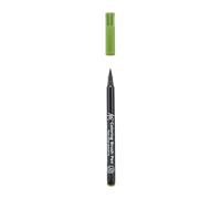 SAKURA Koi Colouring Brush Pen - Sap Green - Flexible Tip - Water-Based Ink - Blendable & Layerable - Perfect for Journals, Sketches & Crafts
