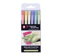 SAKURA Koi Colouring Brush Pen set Pastel | 6 colours