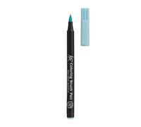 SAKURA Koi Colouring Brush Pen - Sky Blue Pale - Flexible Brush Tip - Water-Based Ink - Blendable for Illustrations & Crafts
