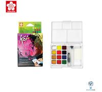 Sakura Koi Watercolor CAC(Creative Art Colors) Pocket Field Sketch Box of 12/24